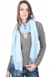 Cashmere & Silk accessories shawls platine blue sky 204 cm x 92 cm